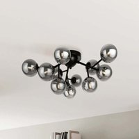 [GEBRAUCHT] B-Ware Maytoni Deckenleuchte Lampe Dallas Decke Schwarz Rauchgrau 12 Flammig Glas G9 von MAYTONI