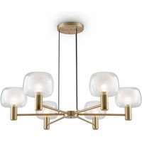 [GEBRAUCHT] Maytoni Vision Hängeleuchte Goldfarben Sechsflammig Hängelampe Pendelleuchte B-Ware von MAYTONI