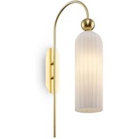 Maytoni - gebraucht] Antic Wandleuchte Wandlampe Wandlicht Leuchte Lampe Glasschirm In Weiß B-Ware von MAYTONI