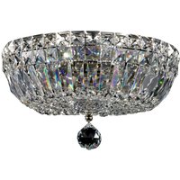 Basfor Halbbündige Deckenlampe Nickel Antik & Kristall, 3 Licht, E14 Basfor Halbbündige Deckenlampe Nickel Antik & Kristall, 3 Licht, E14 von MAYTONI