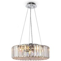 Maytoni - gebraucht] Hängeleuchte Pendelleuchte Lampe Kristall Transparent Chrom 6x E27 ø40cm B-Ware von MAYTONI