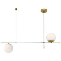 Gebraucht] Maytoni Nostalgia Hängeleuchte 2 Flammig Aus Glas Hängelampe Leuchte Lampe E14 B-Ware von MAYTONI