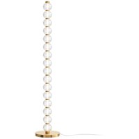 Maytoni Amulet Moderne Glas-Stehlampe, Gold, 3000 K, 1550 lm, Glasschirm von MAYTONI