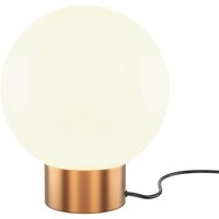 Maytoni Basic Form Moderne Globe Tischlampe Gold 1xE14 Weißer Schirm von MAYTONI