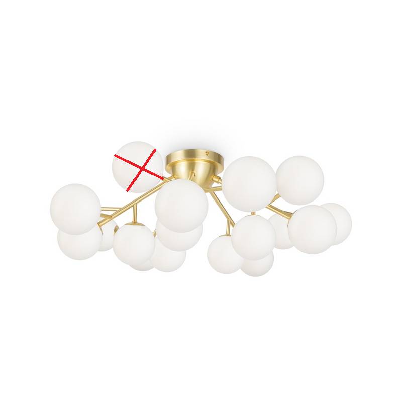 Maytoni Deckenlampe Leuchte Dallas Lampe 20 Flammig Gold Siehe Text/Foto B-Ware von MAYTONI