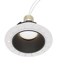 Maytoni - Einbauleuchte Deckenlampe Einbaulampe Esszimmerleuchte weiß schwarz d 10,2 cm von MAYTONI