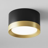 Maytoni - Hoop Aufbau-Downlight Schwarz, Gold, 5 cm, GX53 von MAYTONI