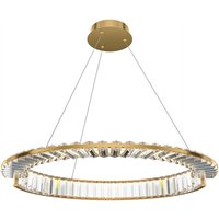 Maytoni Krone Moderne 60 cm hängende Deckenleuchte Messing 3000 K 2340 lm Kristallschirm Maytoni Krone Moderne 60 cm hängende Deckenleuchte Messing 3000 K 2340 lm Kristallschirm von MAYTONI