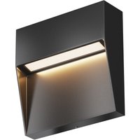 Maytoni Mane Square Außenwandleuchte Schwarz 3000K 100lm IP54 Maytoni Mane Square Außenwandleuchte Schwarz 3000K 100lm IP54 von MAYTONI