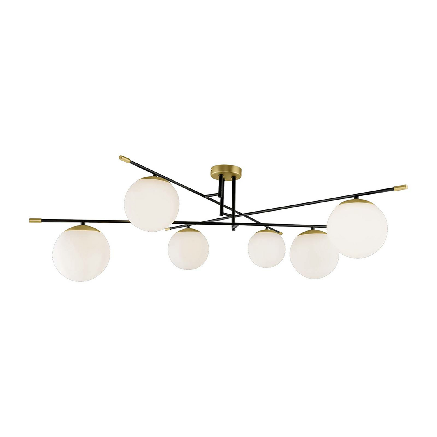 Maytoni Nostalgia Deckenlampe Deckenleuchte Lampe Leuchte 6 Flammig Gold Glas642 B-Ware von MAYTONI