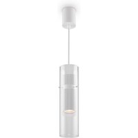 Maytoni - Pendelleuchte Hängelampe Deckenlampe Esszimmerlampe Alu Glas Weiss h 32 cm von MAYTONI