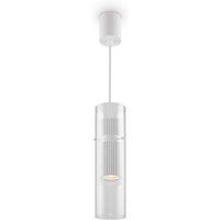 Maytoni - Pendelleuchte Hängelampe Deckenlampe Esszimmerlampe Alu Glas Weiss h 32 cm von MAYTONI
