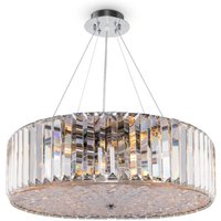 Maytoni - Recinto Moderne Recinto 8-flammige Chrom-Deckenleuchte Kristall von MAYTONI