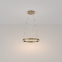 Maytoni Rim Moderne integrierte LED-Pendel-Deckenleuchte Messing, 40cm, 3000K Maytoni Rim Moderne integrierte LED-Pendel-Deckenleuchte Messing, 40cm, 3000K von MAYTONI