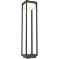 Stehleuchte Außenleuchte Standlampe led Wegeleuchte Alu Schwarz h 80 cm IP65 von MAYTONI