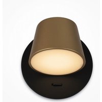 Maytoni - Wandlampe Wandleuchte Spotlampe Flurleuchte Spot beweglich schwarz messing led von MAYTONI