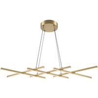 Maytoni - gebraucht] Led Hängeleuchte Halo Messingfarben Länge 103,5 Cm Deckenlampe Lampe B-Ware von MAYTONI