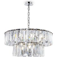 Pendellampe Pendelleuchte Kristallleuchte Kristalllampe Metall Chrom Kristalle Pendellampe Pendelleuchte Kristallleuchte Kristalllampe Metall Chrom Kristalle von MAYTONI
