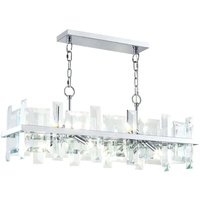 Maytoni - Pendelleuchte Hängelampe Deckenlampe Kristalle Chrom Esszimmerleuchte b 85,5 cm von MAYTONI