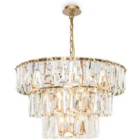 Pendelleuchte Hängelampe Deckenleuchte Esszimmerleuchte Kristalle Gold d 77 cm Pendelleuchte Hängelampe Deckenleuchte Esszimmerleuchte Kristalle Gold d 77 cm von MAYTONI