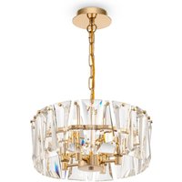 Puntes Moderne Puntes 4-Licht-Gold-Zylinder-Hängeleuchte - Maytoni von MAYTONI