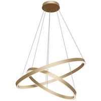 Rim Moderne randintegrierte LED-Deckenleuchte mit 2 Ebenen aus Messing - Maytoni Rim Moderne randintegrierte LED-Deckenleuchte mit 2 Ebenen aus Messing - Maytoni von MAYTONI