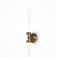 Stelo Moderne 2-Licht-integrierte LED-Wandleuchte Messing 3000K - Maytoni von MAYTONI