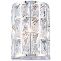 Gelid Wandleuchte Chrom & Kristall, 1 Licht, G9 von MAYTONI