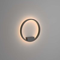 Wandlampe Wandleuchte Wohnzimmerlampe schwarz led Ring Design d 40 cm von MAYTONI