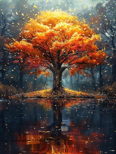 5D Diamond Painting Baum, Diamond Painting Erwachsene Pflanzen, DIY Basteln Erwachsene, Full Diamant Kunst Malerei Stickerei Kreuzstich Set, Zimmer Deko und Wanddekor, Als Geschenke 80X110cm 7-1339 5D Diamond Painting Baum, Diamond Painting Erwachsene Pflanzen, DIY Basteln Erwachsene, Full Diamant Kunst Malerei Stickerei Kreuzstich Set, Zimmer Deko und Wanddekor, Als Geschenke 80X110cm 7-1339 von MAYUPEOU