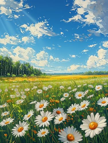 5D Diamond Painting Blume, Diamond Painting Erwachsene Landschaft, DIY Basteln Erwachsene, Full Diamant Kunst Malerei Stickerei Kreuzstich Set, Zimmer Deko und Wanddekor, Als Geschenke 40X50cm 5-1017 5D Diamond Painting Blume, Diamond Painting Erwachsene Landschaft, DIY Basteln Erwachsene, Full Diamant Kunst Malerei Stickerei Kreuzstich Set, Zimmer Deko und Wanddekor, Als Geschenke 40X50cm 5-1017 von MAYUPEOU