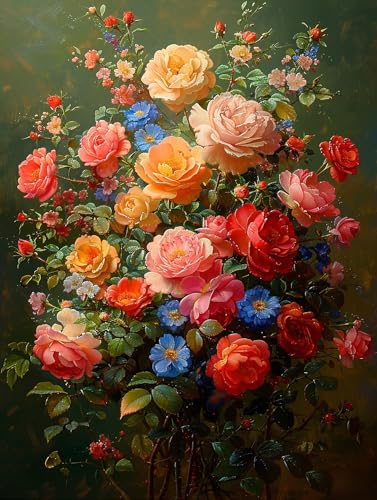 5D Diamond Painting Blume, Diamond Painting Erwachsene Pflanzen, DIY Basteln Erwachsene, Full Diamant Kunst Malerei Stickerei Kreuzstich Set, Zimmer Deko und Wanddekor, Als Geschenke 50x65cm P-3137 5D Diamond Painting Blume, Diamond Painting Erwachsene Pflanzen, DIY Basteln Erwachsene, Full Diamant Kunst Malerei Stickerei Kreuzstich Set, Zimmer Deko und Wanddekor, Als Geschenke 50x65cm P-3137 von MAYUPEOU