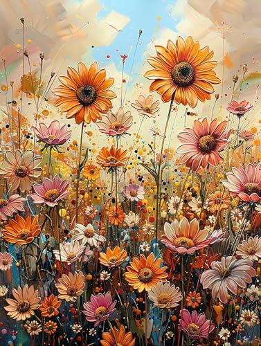 5D Diamond Painting Blume, Diamond Painting Erwachsene Pflanzen, DIY Basteln Erwachsene, Full Diamant Kunst Malerei Stickerei Kreuzstich Set, Zimmer Deko und Wanddekor, Als Geschenke 60X80cm P-8540 5D Diamond Painting Blume, Diamond Painting Erwachsene Pflanzen, DIY Basteln Erwachsene, Full Diamant Kunst Malerei Stickerei Kreuzstich Set, Zimmer Deko und Wanddekor, Als Geschenke 60X80cm P-8540 von MAYUPEOU