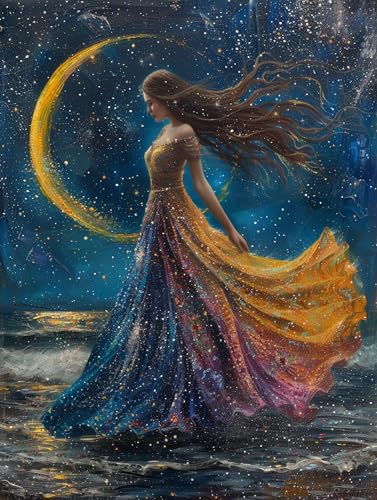 5D Diamond Painting Frau, Diamond Painting Erwachsene Rivers, DIY Basteln Erwachsene, Full Diamant Kunst Malerei Stickerei Kreuzstich Set, Zimmer Deko und Wanddekor, Als Geschenke 30x40cm 1-9500 5D Diamond Painting Frau, Diamond Painting Erwachsene Rivers, DIY Basteln Erwachsene, Full Diamant Kunst Malerei Stickerei Kreuzstich Set, Zimmer Deko und Wanddekor, Als Geschenke 30x40cm 1-9500 von MAYUPEOU