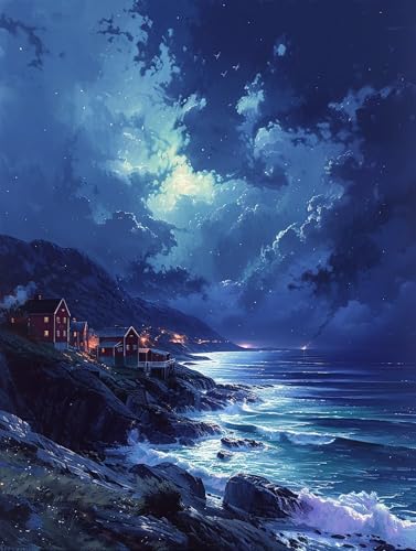 5D Diamond Painting Ozean, Diamond Painting Erwachsene Landschaft, DIY Basteln Erwachsene, Full Diamant Kunst Malerei Stickerei Kreuzstich Set, Zimmer Deko und Wanddekor, Geschenke 100x130cm 1-2637 5D Diamond Painting Ozean, Diamond Painting Erwachsene Landschaft, DIY Basteln Erwachsene, Full Diamant Kunst Malerei Stickerei Kreuzstich Set, Zimmer Deko und Wanddekor, Geschenke 100x130cm 1-2637 von MAYUPEOU