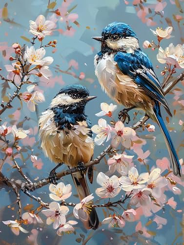 5D Diamond Painting Vogel, Diamond Painting Erwachsene Blume, DIY Basteln Erwachsene, Full Diamant Kunst Malerei Stickerei Kreuzstich Set, Zimmer Deko und Wanddekor, Als Geschenke 100x130cm 0-5348 5D Diamond Painting Vogel, Diamond Painting Erwachsene Blume, DIY Basteln Erwachsene, Full Diamant Kunst Malerei Stickerei Kreuzstich Set, Zimmer Deko und Wanddekor, Als Geschenke 100x130cm 0-5348 von MAYUPEOU