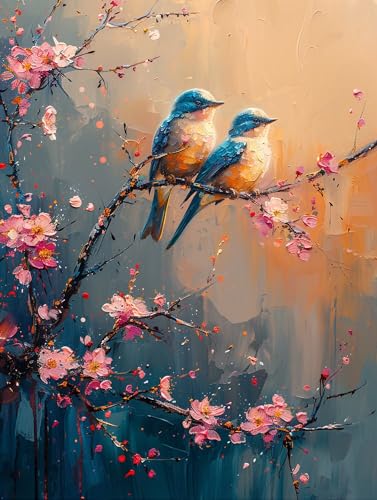 5D Diamond Painting Vogel, Diamond Painting Erwachsene Blume, DIY Basteln Erwachsene, Full Diamant Kunst Malerei Stickerei Kreuzstich Set, Zimmer Deko und Wanddekor, Als Geschenke 30x40cm Y-6480 5D Diamond Painting Vogel, Diamond Painting Erwachsene Blume, DIY Basteln Erwachsene, Full Diamant Kunst Malerei Stickerei Kreuzstich Set, Zimmer Deko und Wanddekor, Als Geschenke 30x40cm Y-6480 von MAYUPEOU