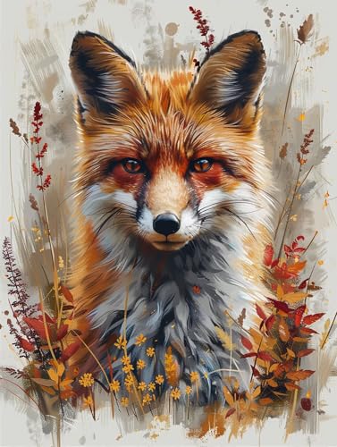 5D Diamond Painting Wolf, Diamond Painting Erwachsene Pflanzen, DIY Basteln Erwachsene, Full Diamant Kunst Malerei Stickerei Kreuzstich Set, Zimmer Deko und Wanddekor, Als Geschenke 40X50cm 8-2408 5D Diamond Painting Wolf, Diamond Painting Erwachsene Pflanzen, DIY Basteln Erwachsene, Full Diamant Kunst Malerei Stickerei Kreuzstich Set, Zimmer Deko und Wanddekor, Als Geschenke 40X50cm 8-2408 von MAYUPEOU