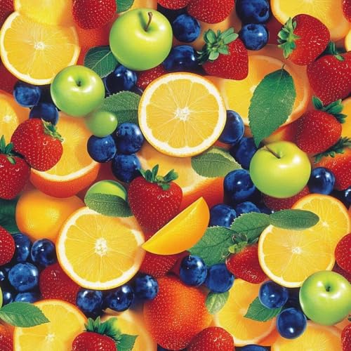 DIY Diamond Painting Obst, Diamond Painting für Wand Décor, 5D Bastelset Erwachsene, Farbe DIY Runder Full Drill Diamant Malerei Set, Diamant Kunst Malerei Stickerei für Anfänger, 30x30cm N-5407 DIY Diamond Painting Obst, Diamond Painting für Wand Décor, 5D Bastelset Erwachsene, Farbe DIY Runder Full Drill Diamant Malerei Set, Diamant Kunst Malerei Stickerei für Anfänger, 30x30cm N-5407 von MAYUPEOU