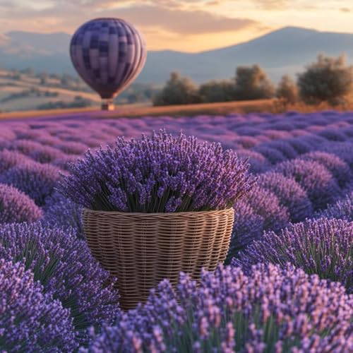 Malen Nach Zahlen Erwachsene Ballon,DIY Malen Nach Zahlen Blume, DIY Basteln Erwachsene Leinwand Kits Mit Pinseln und Acrylfarbe, Paint by Numbers Kits für Anfänger, Deko Wohnzimmer, 70x70cm R-3211 von MAYUPEOU