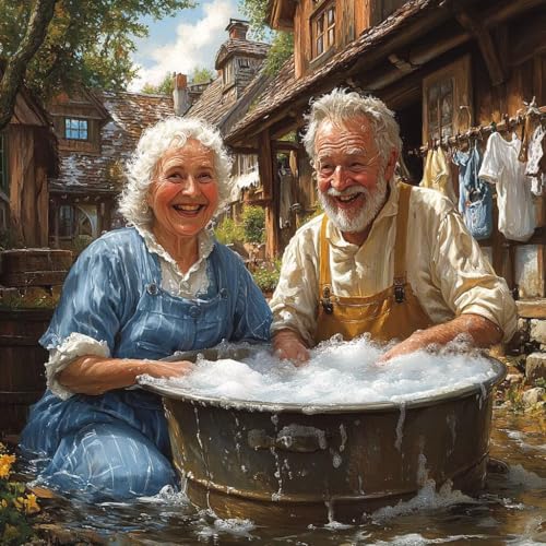 Malen Nach Zahlen Erwachsene Mann,DIY Malen Nach Zahlen Kabine, DIY Basteln Erwachsene Leinwand Kits Mit Pinseln und Acrylfarbe, Paint by Numbers Kits für Anfänger, Deko Wohnzimmer, 100x100cm R-5114 von MAYUPEOU