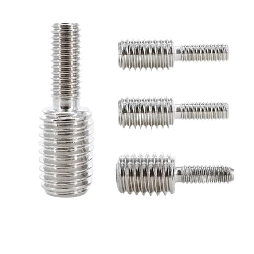 10 stücke Umwandlung Schraube Edelstahl Metrisches Gewinde Doppel-ende Konverter Reduzierung Bolzen(M10X15-M12X15) von MAYyhem