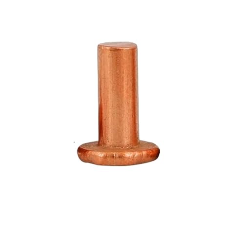 2 stücke Kupfer Solide Nieten Knock Flache Kopf Niet Flache Kopf Kupfer Nieten(18mm) von MAYyhem