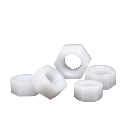5–50 Stück M2–M20, weiße oder schwarze Sechskantmuttern(White,M2) von MAYyhem