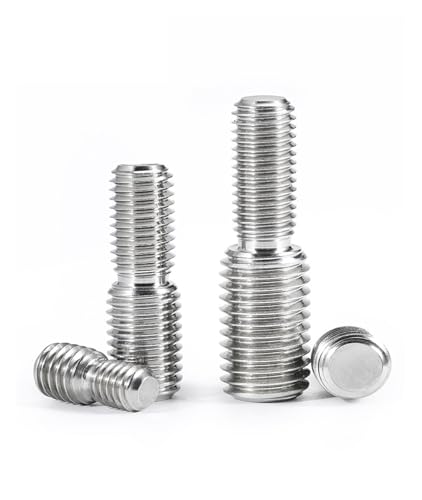 5 stücke Reduzierung Umwandlung Schrauben 304 Edelstahl Doppel-ended Headless Schraube Konverter Bolzen Kamera Adapter(M3x10mm - M4x10mm) von MAYyhem
