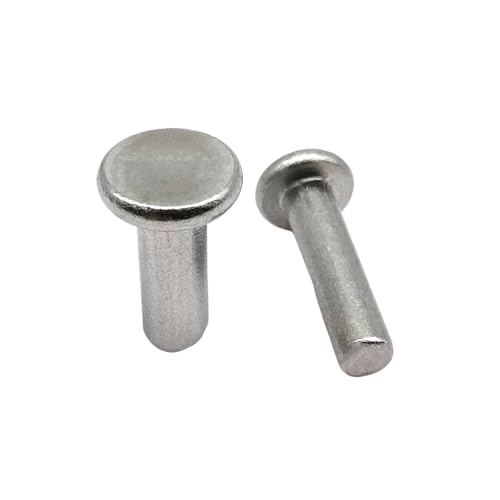 50 Stück Aluminium Dünne Flachkopfstanze Vollniete(16mm,M2.5) von MAYyhem