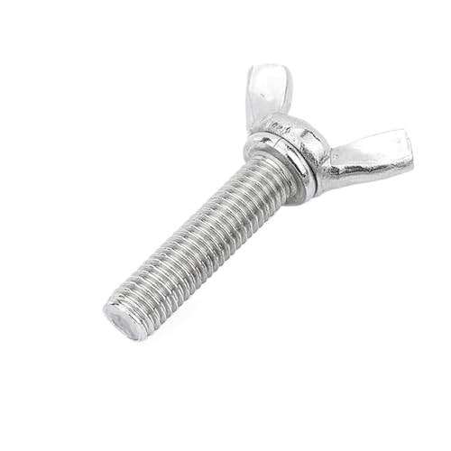 MAYyhem 1/5/10 stücke Bolzen Schraube Edelstahl M3 M4 M5 M6 M8 M10 Schrauben(16MM_M6) von MAYyhem