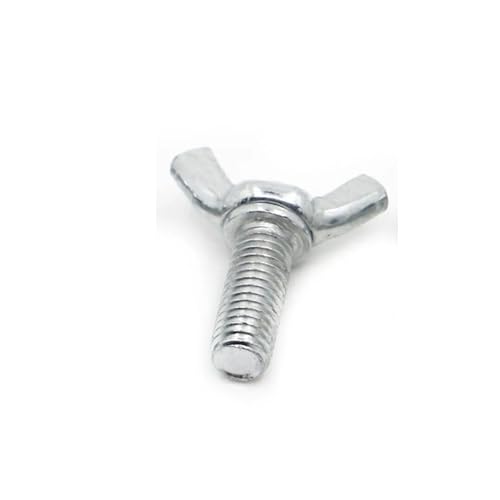 MAYyhem 1–10 Stück M3 M4 M5 M6 M8 M10 M12 verzinkte Bolzenschraube aus Kohlenstoffstahl(20mm,M4) von MAYyhem