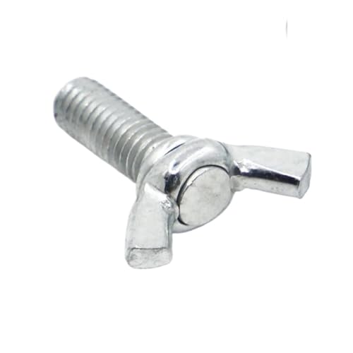 MAYyhem 1-10 stücke Bolzen Schraube Verzinktem Stahl M4 M5 M6 M8 M10 M12 Schrauben(10mm,M5) von MAYyhem