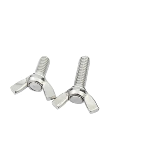 MAYyhem 2–10 Stück Edelstahlschrauben M3 M4 M5 M6 M8 M10 Schrauben(16mm,M6) von MAYyhem